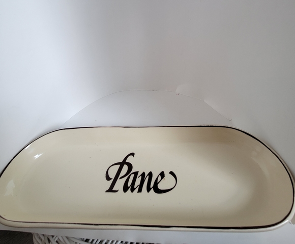 Vintage McCoy Pane Bread Tray - Picture 3 of 3